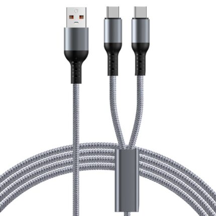 66W USB to Type C Splitter Charging Cable - Fast Charge